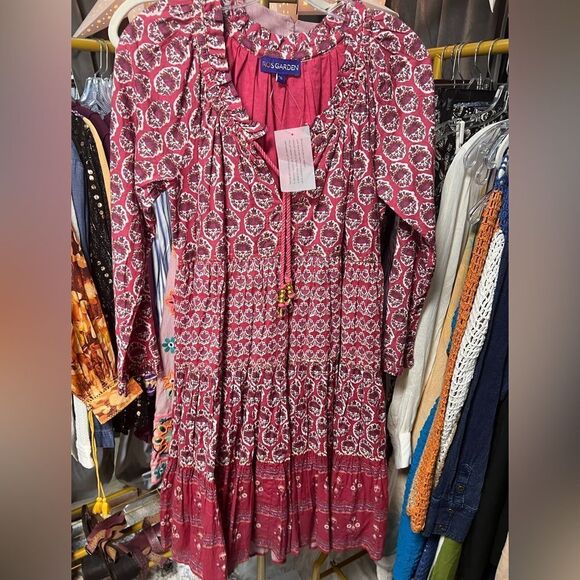 Ro’s Garden x Anthropologie Sadie Mini Dress- Red Gwyneth - Picture 6 of 8